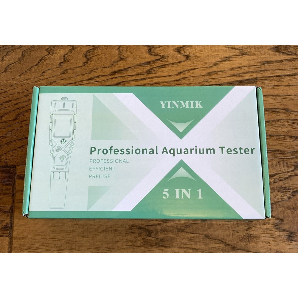 Yinmik  5 In 1 Professional Aquarium Tester‎ Includes PH Solutions New